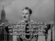 Charlie Chaplin habla